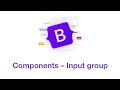 Bootstrap 5: Forms - Input group