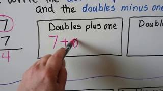 Grade 1 Math 3.5, Doubles plus 1 \u0026 Doubles minus 1