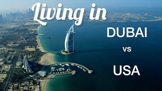 PROS \u0026 CONS OF LIVING IN DUBAI vs USA. #travel. #expats