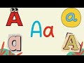 Beginning Sound - Aa to Zz | Phonics | Alphabet | Review Aa to Zz | Low Stimulation Video for Kids