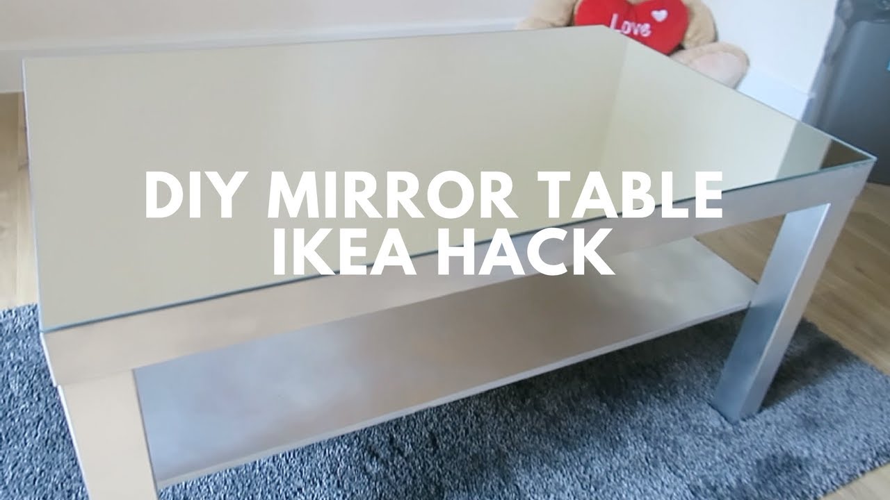 Diy Mirrored Table At Jill Ford Blog