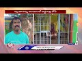 robbery in nalla pochamma temple at jagtial v6 news