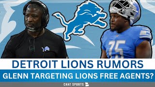 Detroit Lions Rumors: Aaron Glenn Targets Lions Free Agents + Lions Hire John Morton As OC