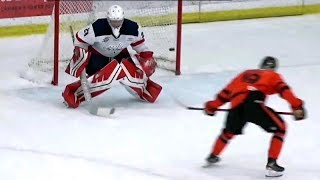 Kent Johnson's Casual Shoot Out Goal