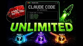 Claude Code FREE UNLIMITED 2026 🤯 (No GPU, No Ollama) | 3 Working Options