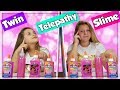 TWIN TELEPATHY FLOAM SLIME CHALLENGE!!!  français