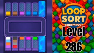 Loop Sort Level 286 Walkthrough Solution