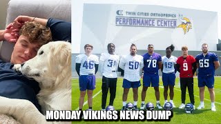 Minnesota Vikings News Dump (5.13.24) | Vikes Rookies, JJ McCarthy "Got That Dog With Him"