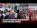 Jelang Lebaran, Stasiun Pasar Senen Alami Lonjakan Pemudik