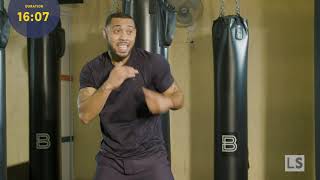 25 Minute Lower-Body Boxing Workout with Justin Blackwell | Get Fit | Livestrong.com