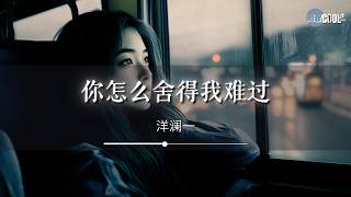 洋澜一 - 你怎么舍得我难过「对你的思念是一天又一天」【🎧AI高质音乐 / 拼音歌词 Pinyin/Eng Lyrics】