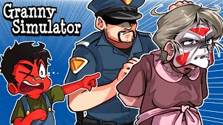 Granny Simulator | "GRANDSON TOONZ CALLED THE COPS!"