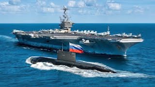 アメリカの空母の近くにロシアの潜水艦が浮上：その後に起きたことは？