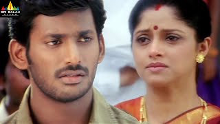 Bharani Movie Vishal & Nadhiya Emotional Scene | Telugu Movie Scenes @SriBalajiMovies