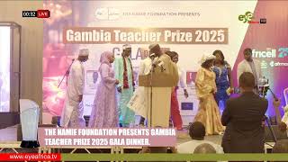 THE NAMIE FOUNDATION PRESENTS GAMBIA TEACHER PRIZE 2025 GALA DINNER