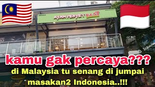 BESTNYA..DI KL-MALAYSIA SENANG DI JUMPAI MAKANAN2 INDONESIA BANYAK MACAMNYA