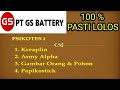 Kisi Kisi PT GS Battery