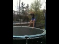 awesome flips on trampoline