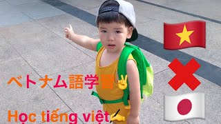 【🇯🇵子育てパパ🇻🇳】ベトナム語学習🇯🇵 Học tiếng việt🇻🇳