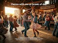 Dance with me at break of day,