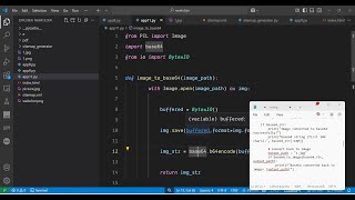Python 3 Pillow Script to Encode Image to Base64 & Decode Base64 Data to Image in Terminal