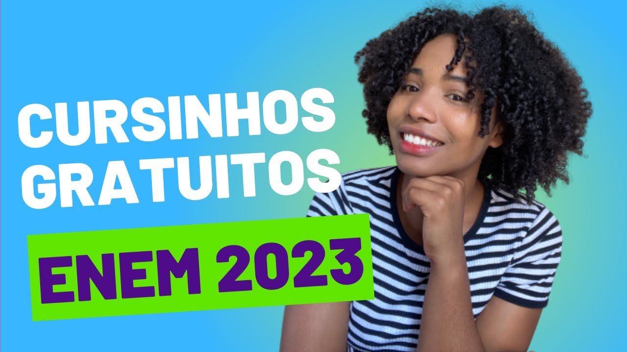 Melhores CURSINHOS GRATUITOS Para Estudar Para O ENEM 2023 🔥 - YouTube