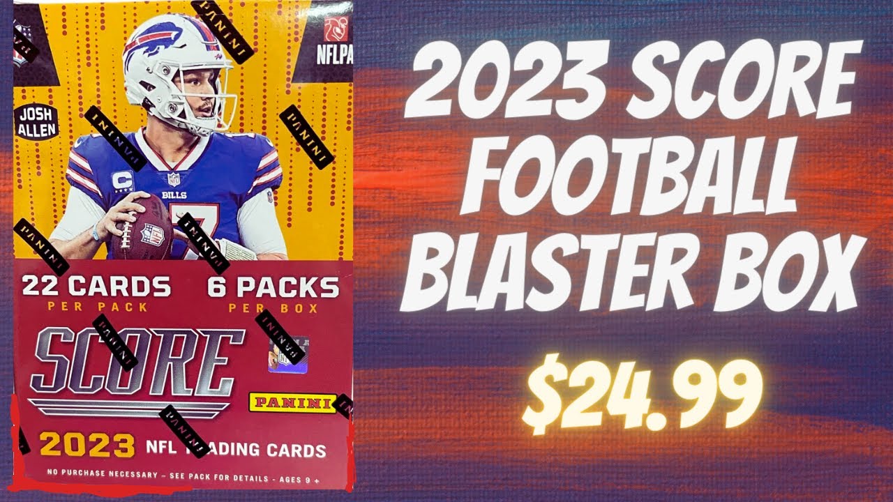 2023 Score Football Blaster Box By Panini ** Top Rookies From 2023 ...