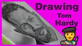 Cómo Dibujar a Tom Hardy Realista | How to draw Tom Hardy | Como dibujar un retrato a lápiz