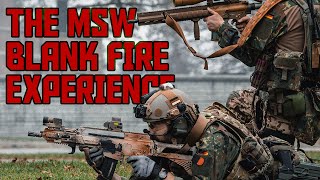 The Milsim West Blank Fire Experience - MSW Shali Front KSK G36 Montage