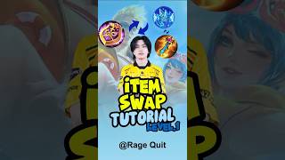 Item Swap Tutorial!! (Swap like KAIRI) #mlbb #mobilelegends #kairi #minecraft