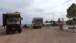 OurTour At the Motorhome Campsite El Kahena, La Louza, An Hour North of Sfax, Tunisia