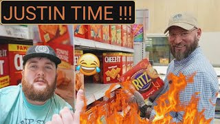 JUSTIN TROLLING TIME!!! WHO TF IS JUSTIN TIME - THE ROAST OF RYAN UPCHURCH - REACTION