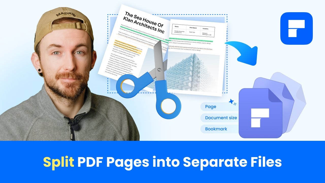 Split Pdf Pages Into Separate Files Youtube