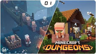 Прохождени Minecraft Dungeons - #01 Герой деревни