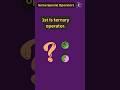 Ternary Operator in javascript | Special Operators in javascript #javascript  tutorial in 1 minutes