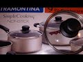 Unboxin Doxin - Walmart 9-Piece Tramontina Simple Cooking Nonstick Pot Set