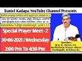 Special Prayer Meet || Bro. K.Aaron GS Bethlehem Prayer House, Challapalli, Krishna Dt.