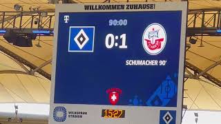 Torschütze von Kevin Schumacher Hamburger SV - FC Hansa Rostock Highlights 2.Bundesliga 2022/ 2023