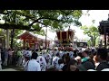 ２０１３年百舌鳥八幡宮ふとん太鼓（赤畑町　宮入 7）