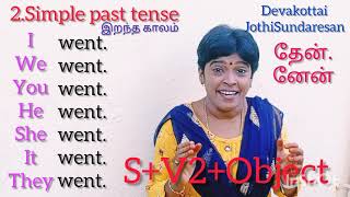 Simple past tense(2)😎 சாதாரண இறந்த காலம் 👍