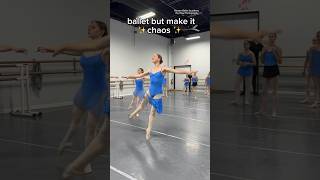 BALLET NOT BALLETING 😭😂 #ballet #fail #funny #balletclass