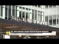 first republic bank loses $100 billion in deposits world business watch wion