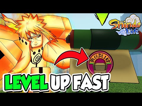 Shindo Life Newest Update Fastest Way To Get BLOODLINE BAG GAMEPASS & RANK UP Fast!!