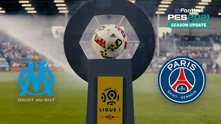 🔴 Marseille vs Paris Saint-Germain | Coupe de France 2022/23 | eFootball PES Gameplay