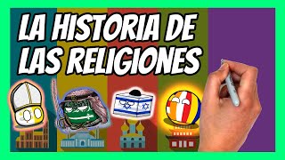 ✅ La HISTORIA de las RELIGIONES | El JUDAISMO, CRISTIANISMO, ISLAM y BUDISMO