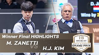 Winner Final - 마르코 자네티 Marco ZANETTI vs 김행직 Haeng Jik KIM. H/L