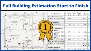 Estimation || Building Estimation || House Estimate || Cost Estimation || Construction Estimate