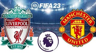 Liverpool vs Manchester United (Premier League) Fifa 23 Gameplay Highlights (No Commentary)