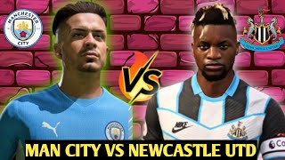 FIFA 23 PS5 | Manchester City vs Newcastle United Premier league full match gameplay video 4K |