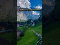 Beautiful Switzerland🇨🇭//LAUTERBRUNNEN😲😍//#shorts #switzerland #viral